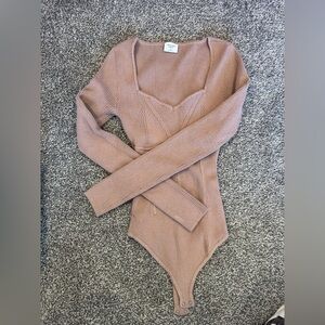 Sweater bodysuit